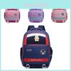 Cute Oxford Fabric Reflective Kids Backpack For Boys And Girls With Spine Protection