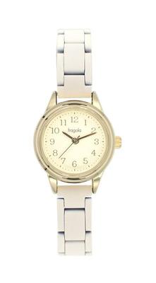 Fragola Basic Farbe Metalluhr IV Elfenbein [Folgen] H02023S-2 Damen