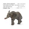 Realistic Zoo Animal Pvc Elephant Figures For Classroom Learning And Gift Giving