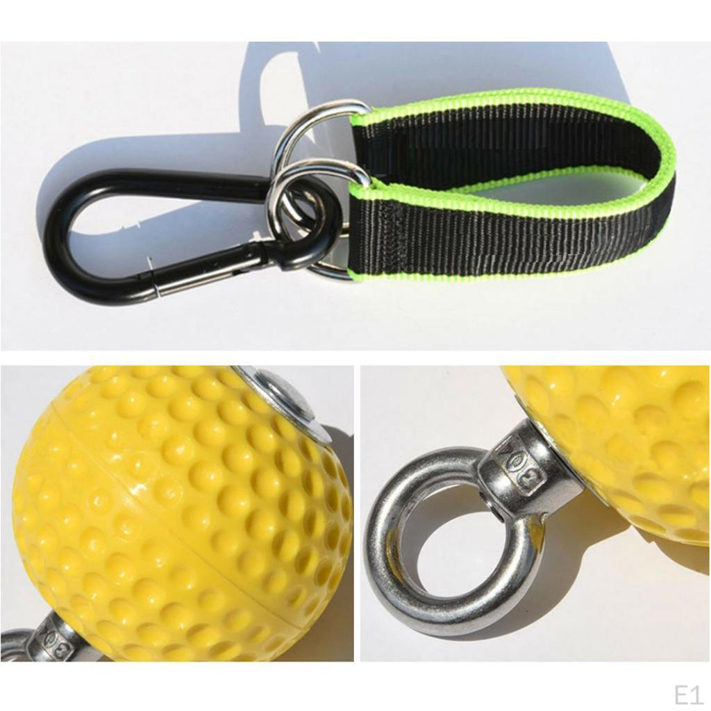 Non-Slip Pull-up Grip Ball Arm Back Muscles Climbing Trainer Strap