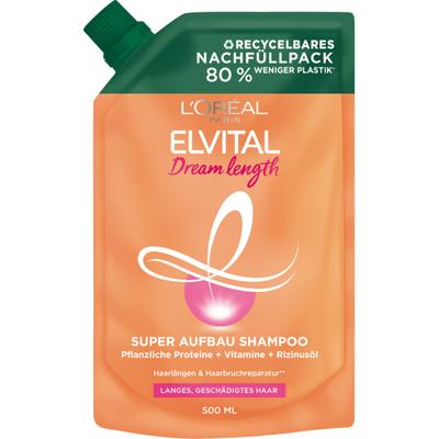L'Oreal Elvital Dream Long Shampoo Refill Pack 500ml