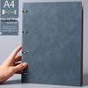A5 Detachable 6-Hole Loose-Leaf Notebook for Meetings and Workplaces