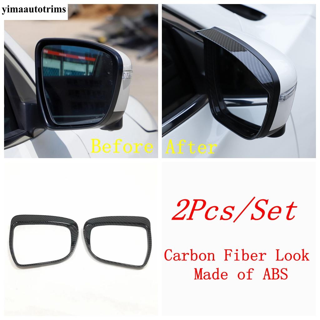 Rearview Mirror Rain Eyebrow Protector Cover Trim For Nissan Qashqai J11 / Murano / X-Trail T32 2014 -  Accessories Exterior