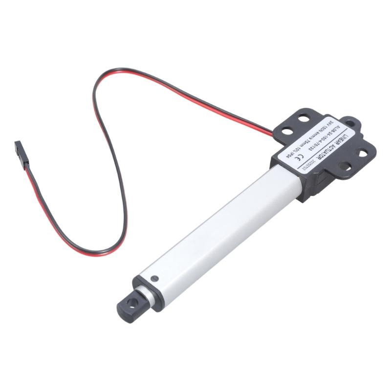 Small Electric Linear Actuator 24V Low Noise Short Circuits Protections Telescopic Small Motion Actuator Easy To Use