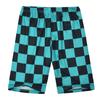 Kids Boys Anime Cartoon Demon Slayer Kimetsu No Yaiba Short Sleeves T-shirt Top Shorts Pants Clothes Sets