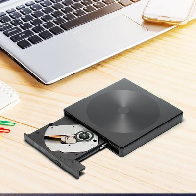12.7mm Type C/USB 3.0 External DVD Drive CD Player Drive Burner Reader DVD CD-ROM Player Optical Drives for PC Laptop Desktop