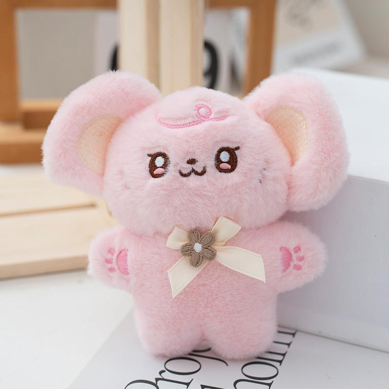 Premium Mouse Plush Keychain Stuffed Toy With Soft Texture For Girls Kids