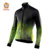 2023 Autumn/Winter Men's Cycling Jerseys Long Sleeve Thermal Fleece Bicycle Shirts Full Sleeve MTB Bike Jersey Tops Keep Warm Outdoor Cycling Jacket