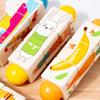 Educational Wooden Sensory Puzzle Block Toy With Rotating Design Early Learning Puzzle Block For Toddler Motor Skill