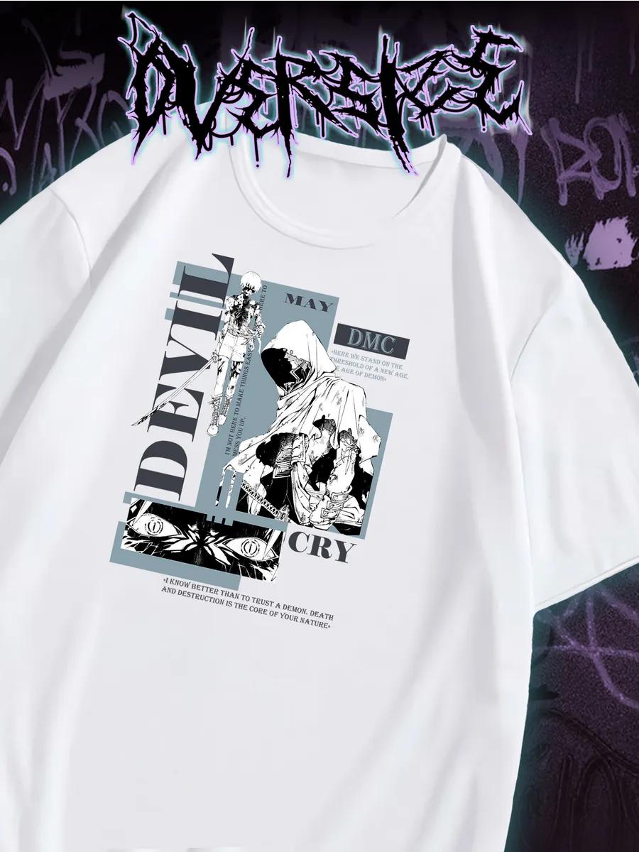Oversized Y2K DMC Devil May Cry T-shirt S