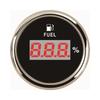 RHAXEL Fuel Level Gauge 0-5V Signal 52mm (2'') with Red Backlight 9-32V for Motorcycle Vessels