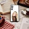 S-Sydney S-Sweeney   Phone Case For Samsung S 25,24,23,22,30,21,10,9,Ultra,Plus,Lite,FE,4,5 G Soft Black Case