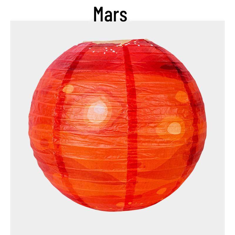 Starry Sky Planet Paper Lanterns - Kids' Birthday & New Year Decorations