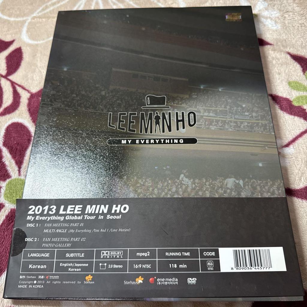 [USED] Lee Min Ho 2013 My Everything Global Tour