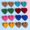 Korean Style 19mm Plush Heart Flocking Hair Clip, Phone Case, Crocs Accessories & Ornaments