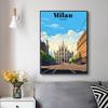 Kerry Vancouver Paris Santorini Kauai Amsterdam Bali Travel Poster Canvas Painting Prints Wall Art Picture for Living Room Decor
