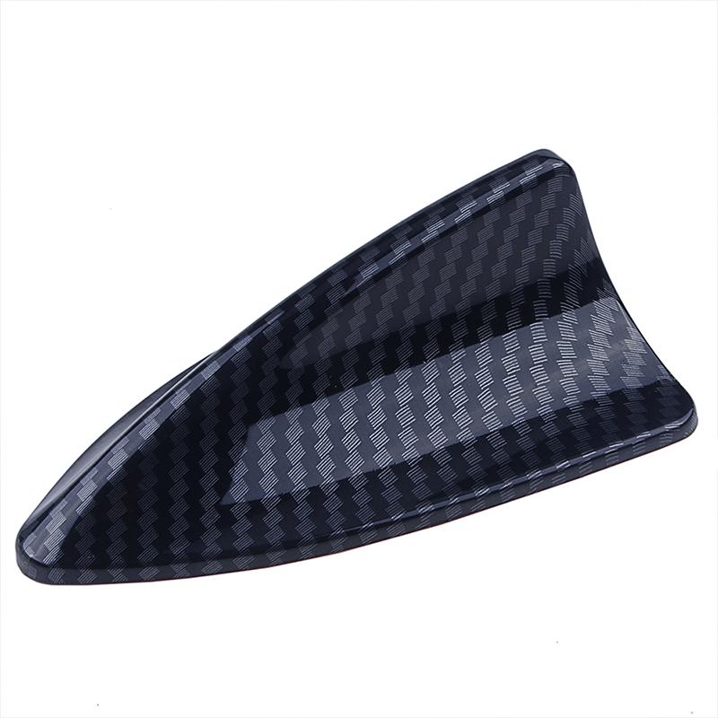 Car Shark Fin Decorative Antenna Suitable for Car Universal Modified Wireless Roof Tail Antenna Auto Parts Carbon Fiber Exterior