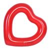 Lovely Heart Shaped Inflatable Swim Swimming Pool Float Ring Toy for Kids Adults(Red)