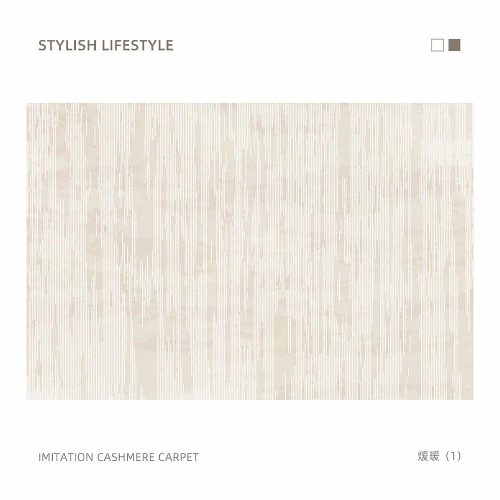 

VIKAMA Faux Cashmere Carpet Solid Color Living Room Mat Bedroom Sofa Coffee Table Bedside Rug Non-Slip Washable Home Decor 80X160CM