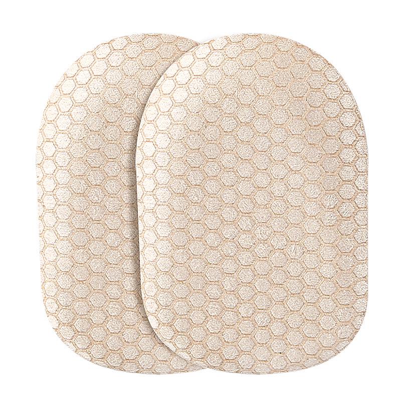Honeycomb Soft Heel Pad: Rebound, Anti-Slip, Shock-Absorbing, Self-Adhesive, Size-Adjusting Heel Cushion