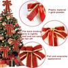Rosette Hanging Charm Ribbon Party Decoration Christmas Tree Ornament