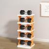 Stackable Shoe Rack Multi Layer Shoes Storage Organizer Removable Space Saving Shoes Shelf Plastic Shoes Cabinets Home Supplies