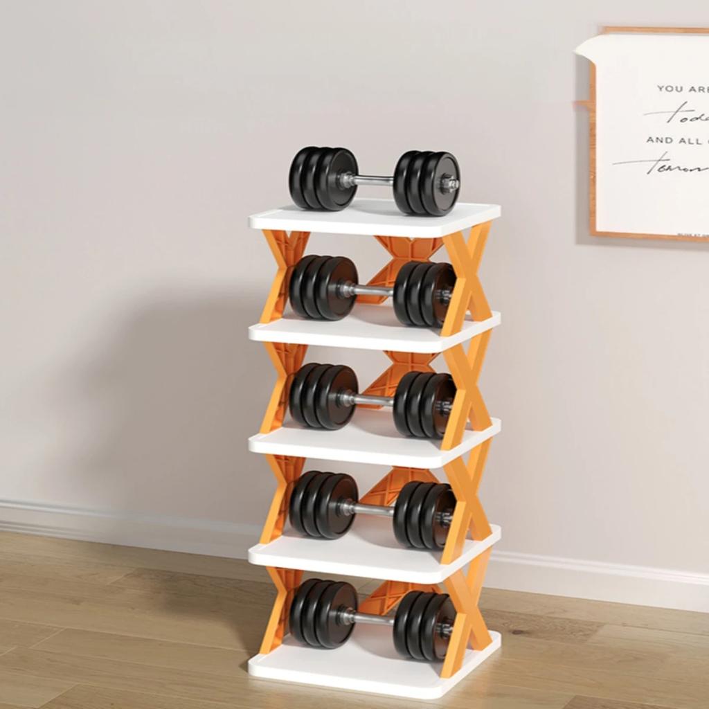 Stackable Shoe Rack Multi Layer Shoes Storage Organizer Removable Space Saving Shoes Shelf Plastic Shoes Cabinets Home Supplies