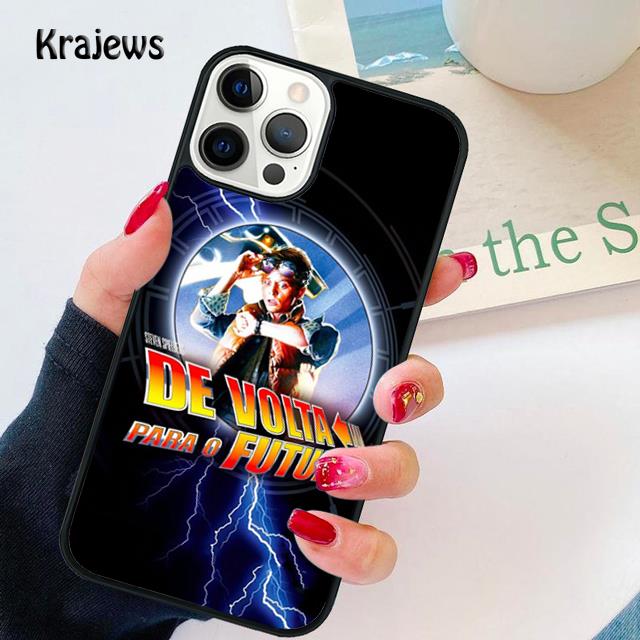 

Back to the future Soft Phone Case For iPhone 17 Air 16 15 Max Plus 11 12 13 Pro Max Phone Cover coque Fundas iPhone 13