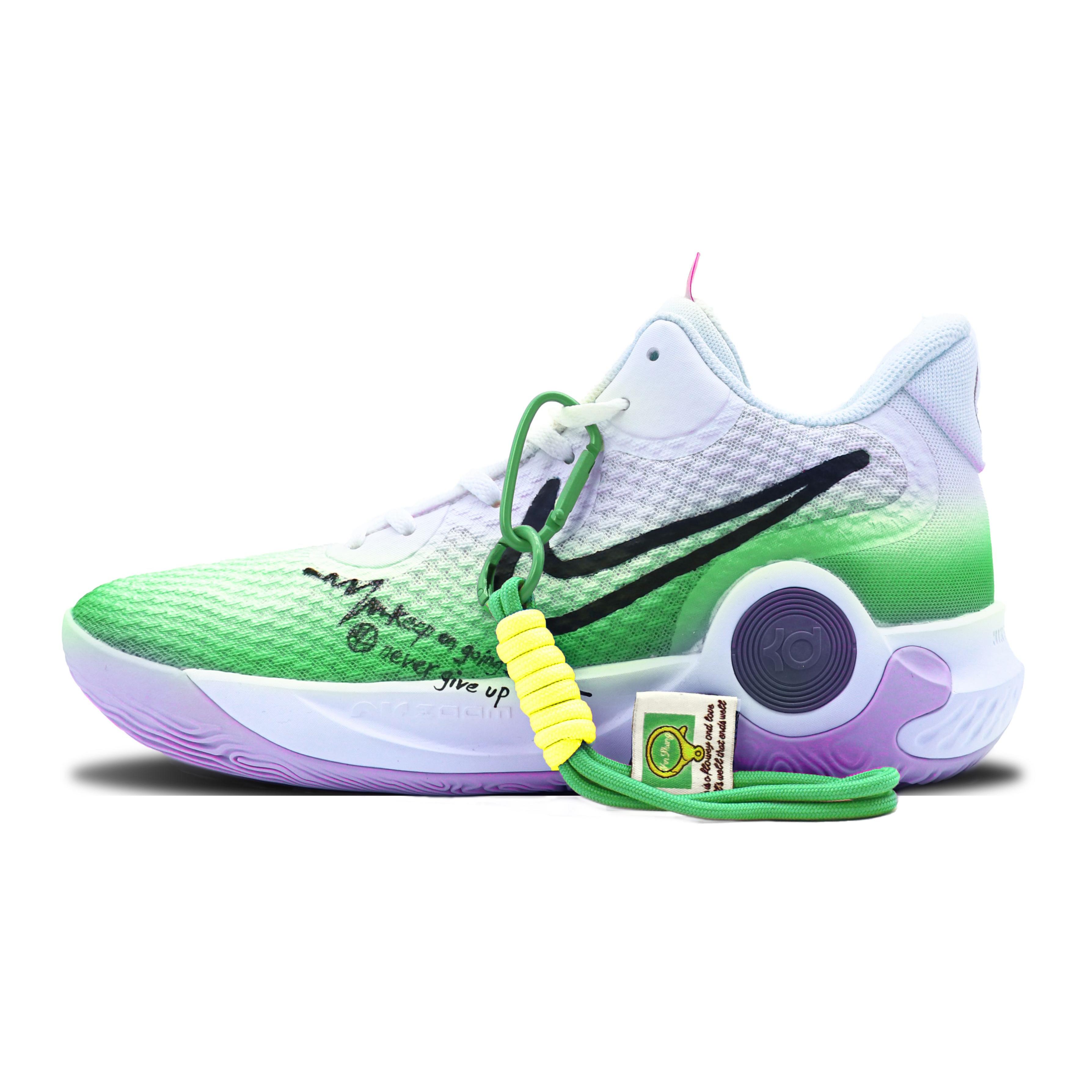 

Nike KD Trey 5 IX Cushioning Slip Resistant Mid top Vintage Basketball Shoes Unisex Green DJ6922-100(Team147-) 47.5