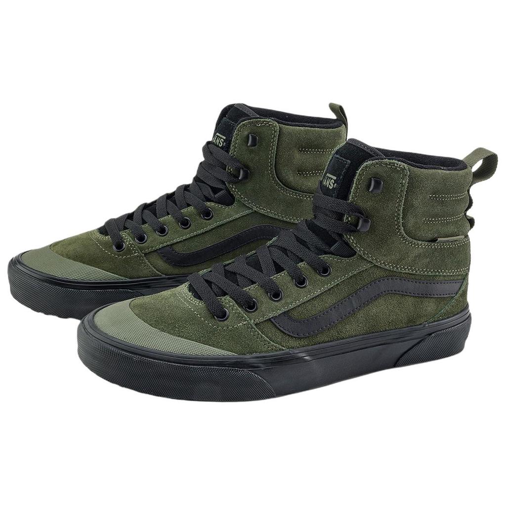 Vans Ashwood Hi Comfortable Soft High-Top Skate Shoes Men Sneakers Green VN000D94KEK