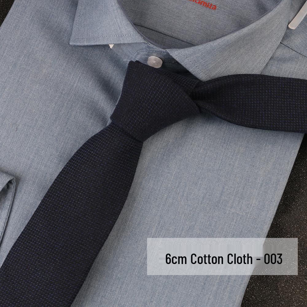 Plaid Retro Casual & Business Formal Coffee Cotton Tie