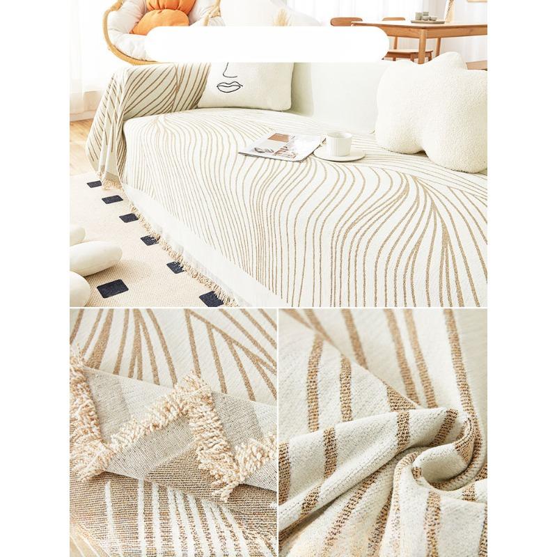 

Двусторонний чехол для дивана, полотенце из ткани «Шенилл», универсальное приятное для кожи одеяло «All-inclusive», универсальный пыленепроницаемый чехол 180*130cm