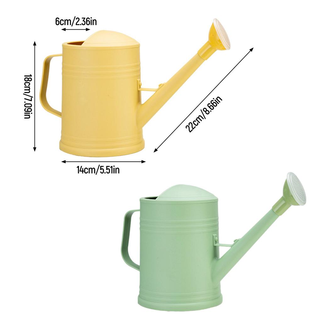 2L Watering Can Gifts Flower Watering Can for Outdoor Garden Flower Plant Flower Watering Can with Sprinkler Head Removable