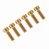 6pcs Set M5*16mm   Alloy Bike Fixed Stem  S For   Mountain Stem ( )