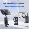  Foldable Phone Holder 360 Degree Rotating Stand for Easy Travel Airplane Train Table Support