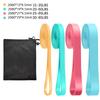 4 Levels TPE Resistance Bands,Fitness Pull-up Bands Exercise Elastic Bands,Yoga Workout Bands,Home Gym Fitness,TPE Pull Rope 3