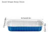 10Pcs Mini Loaf Baking Pans With Muffin Liners Cups Baking Tray Bakeware Lids Rectangle Aluminum Foil Baking Box Cake Pan
