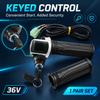Electric Scooter LCD Throttle with Key Switch