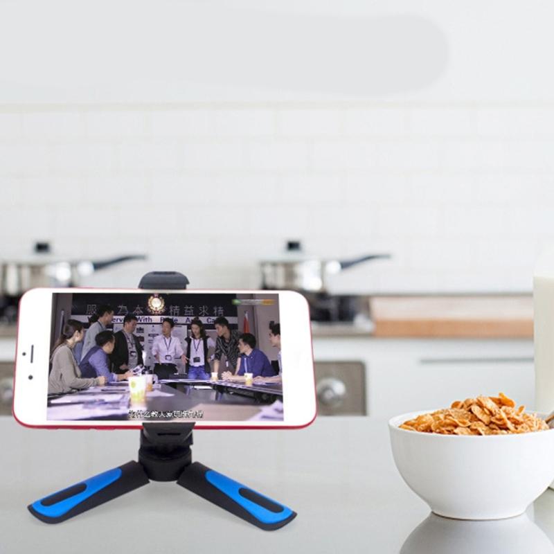 Foldable Portable Cell Phones Holder Mount for Smartphones Stable Adjustable Arm ABS Stand Perfect for Teaching Streaming