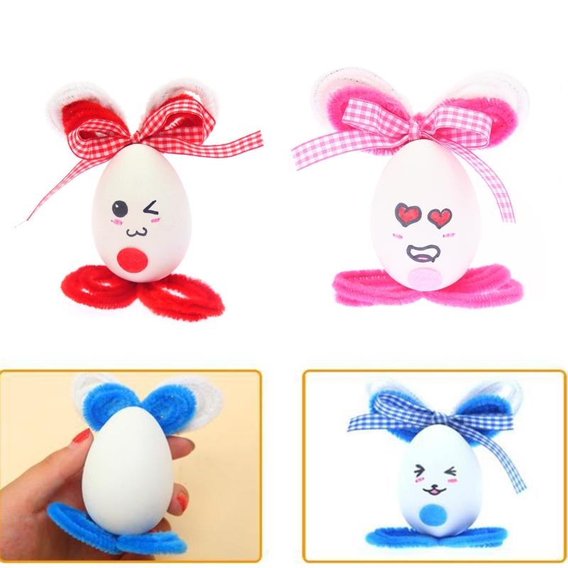 Creative Plastic Simulation Easter Eggs DIY Easter Gifts with Tools Bedroom Living Room Decoration Easter Party Orna