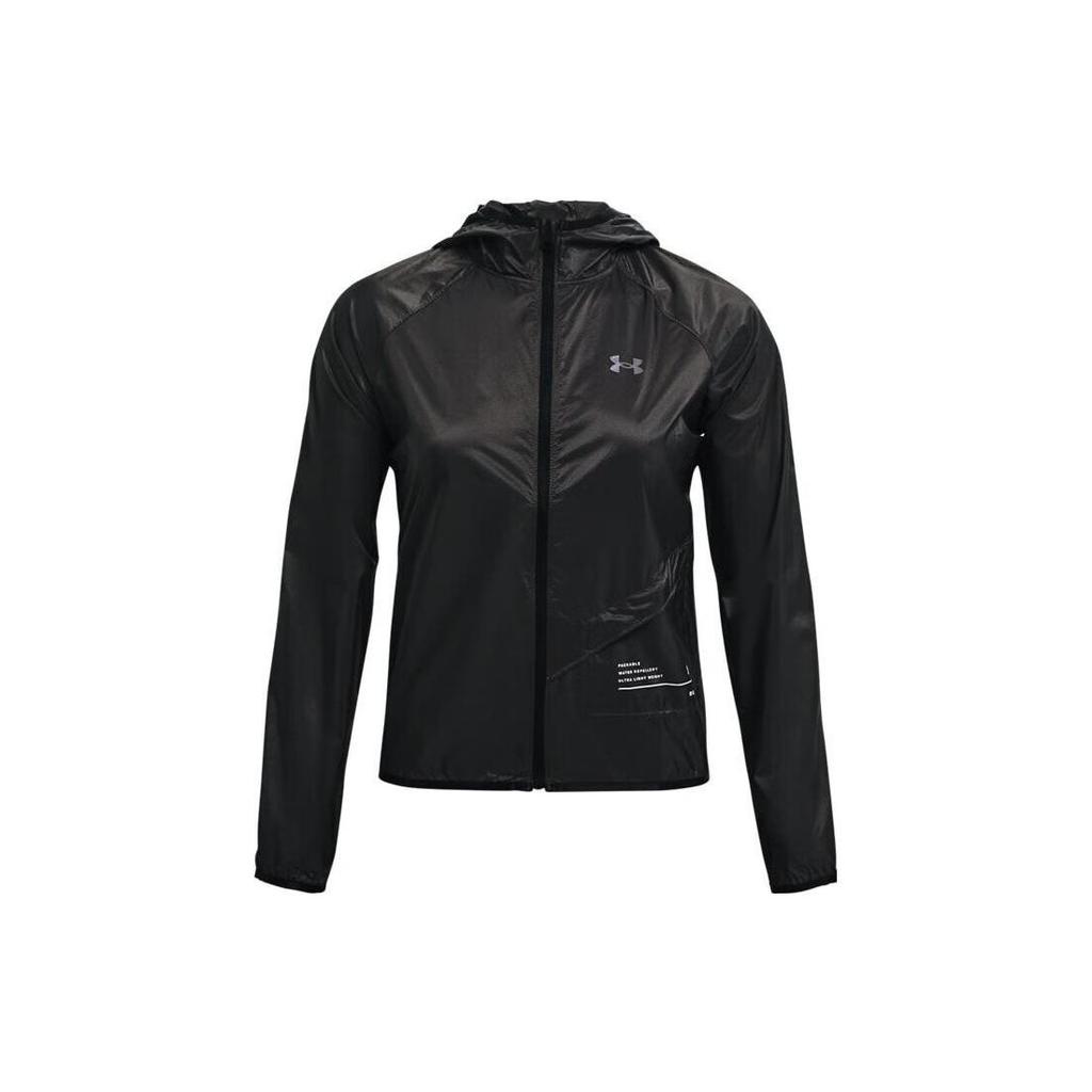 Under Armour Qualifier Zip Hoodie Women Black 1326558-010