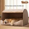 Dormitor pentru câine toamnă și iarnă, cu sertar, cușcă pentru Golden Retriever, pat mare pentru câine, culcuș pentru pisică, somn adânc, cuib pentru animale de companie, pentru toate anotimpurile