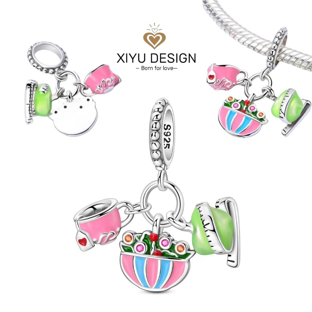 Splittable Mother Daughter Dangle Charm Bead Component Bead Components Compatible With Authentic Original Bracelet High Quality Fine Jewelry Designed