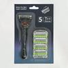 Men's Razor Set with Durable Stainless Steel, Five-Layer Ultra-Thin Blades