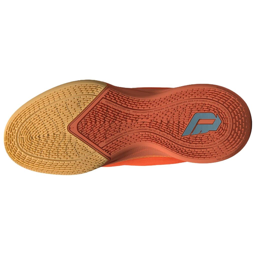 adidas Dame X All-Star Unisex Sneakers Orange Lucid-Orange Ice-Tangerine JQ9467