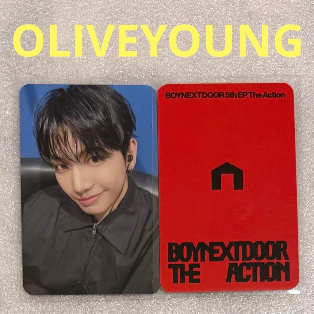 [USED] BOYNEXTDOOR The Action OLIVEYOUNG Jaehyun