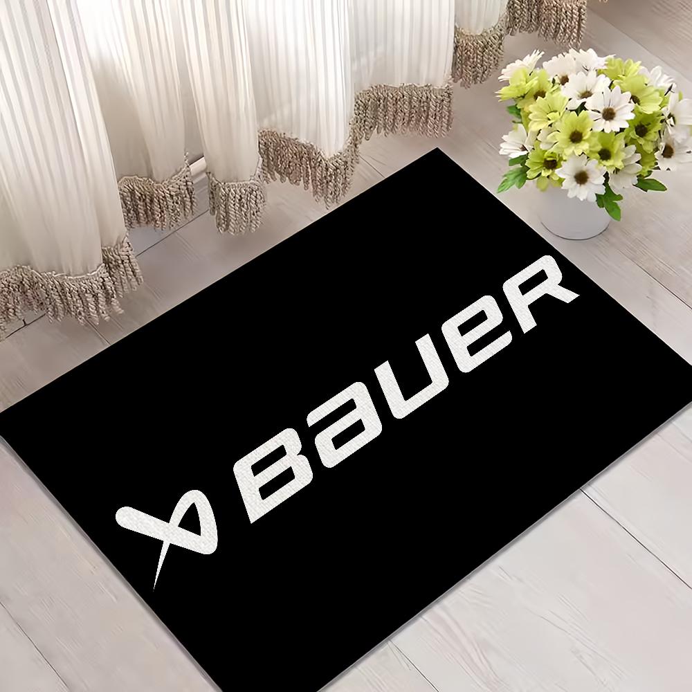 Luxurious B-Bauer Cool H-Hockey Small Carpet For House Bedroom Decoration Kitchen Bath Super Absorbent Rug Carpet Foot Non-Slip