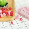 New Heart Shape 50 Pieces Plastic High Quality Cork Board Safety Colorful Thumbtacks Office School Accessories Student Supplies