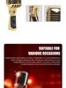 Classic Retro Dynamic Wired Microphone for Stage Performance and KTV