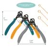 9 Pin Coiling Pliers Multifunction Craft Tool For Jewelry Making High Carbon Steel Construction One Step Looper